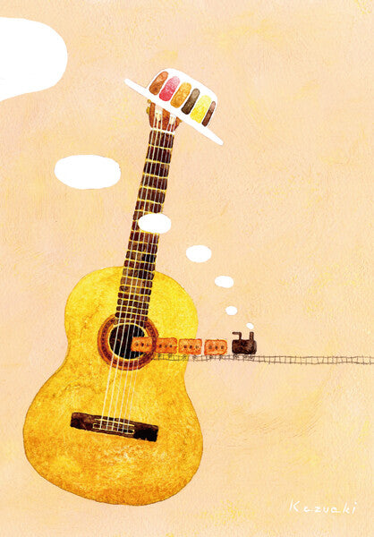 On a journey - Kazuaki Yamada Postcard