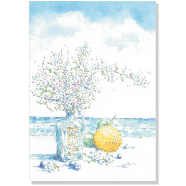 Summer lemon - Shinya Uchida Postcard