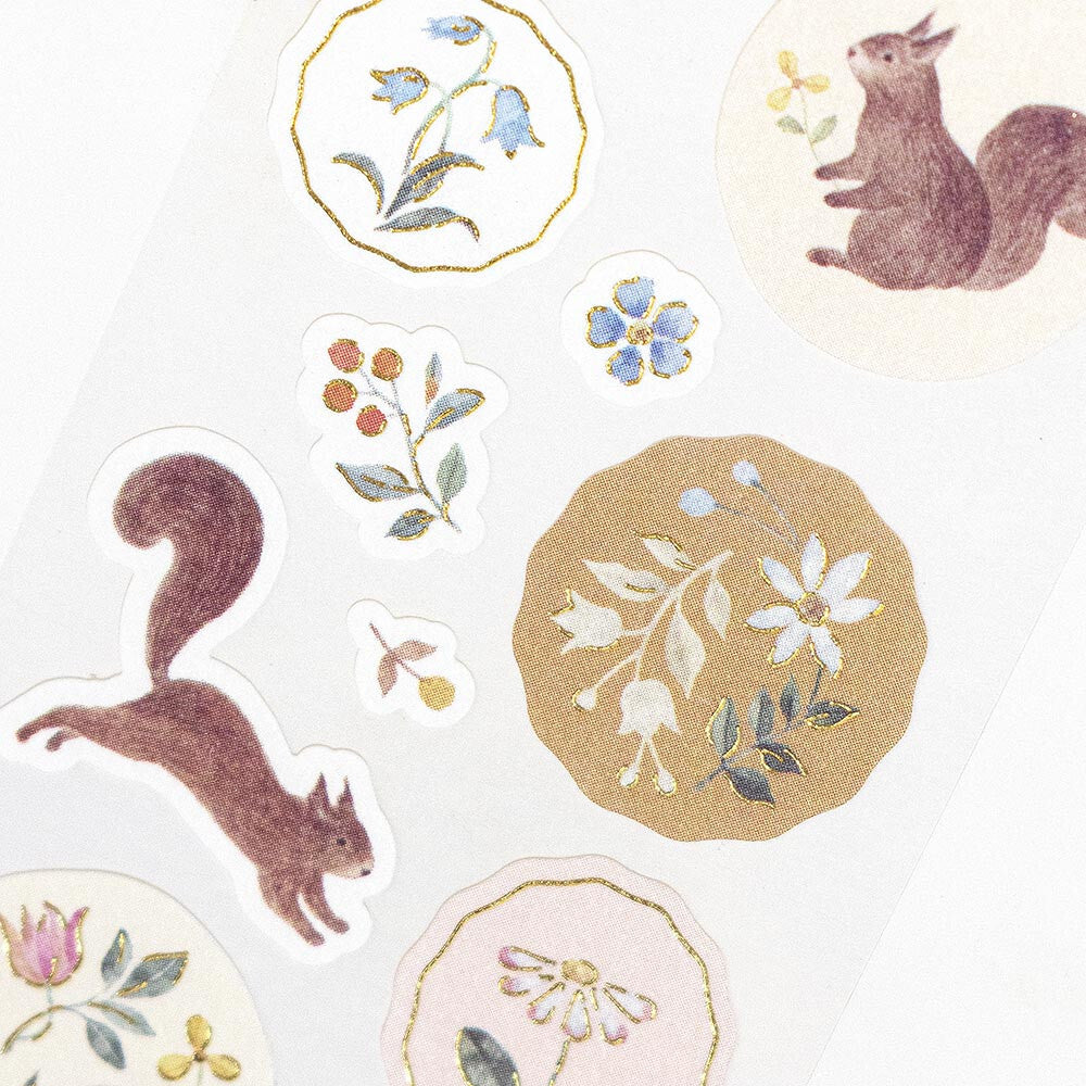 Seal Michikusa Noix- Decorative Stickers - NB.co
