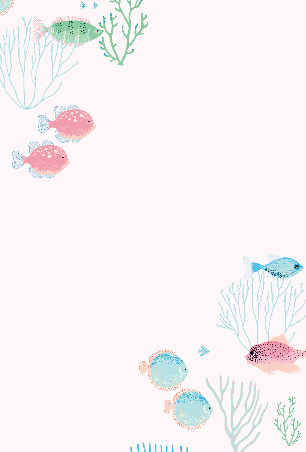 Underwater World - Frontia postcard pad