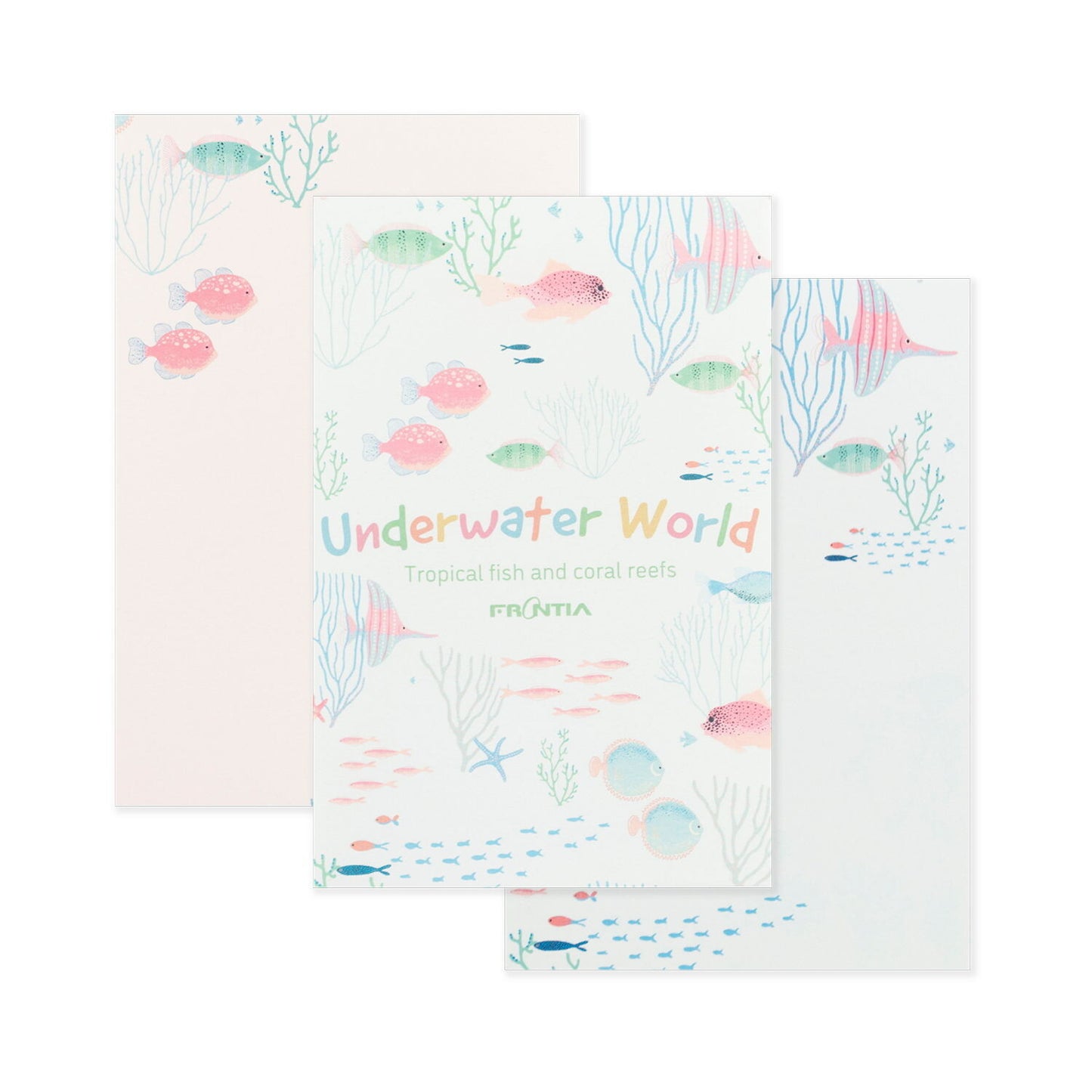 Underwater World - Frontia postcard pad