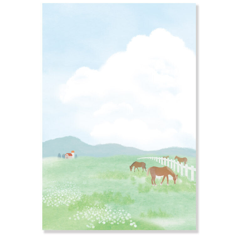 Farm Landscape - Syouka Postcard