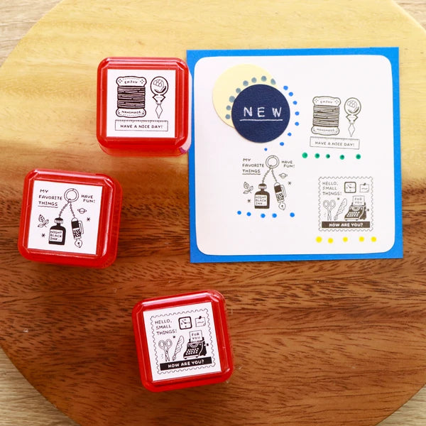 "How are you" stamp - eric X Sanby Self-inking Stamp
