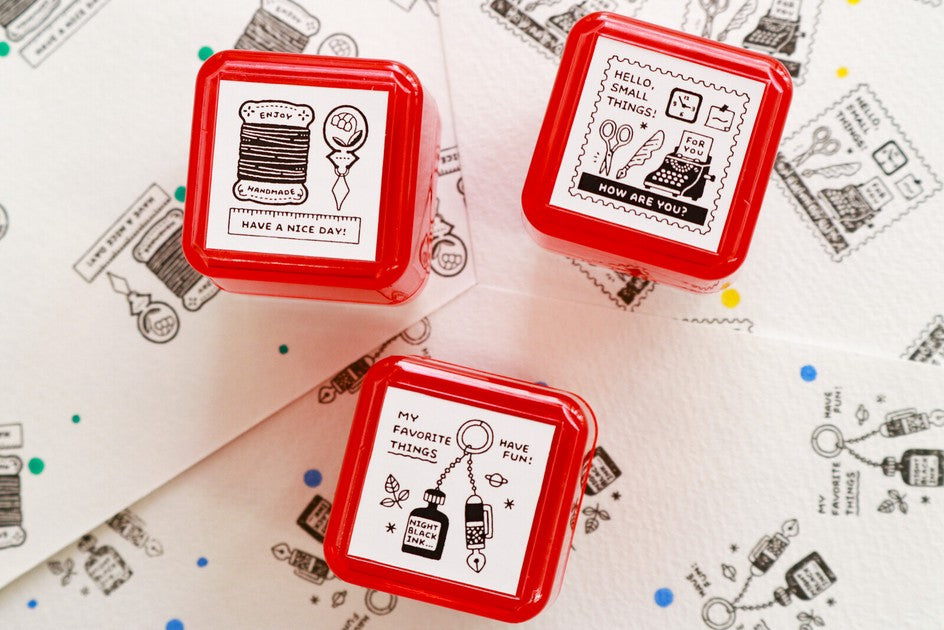 "How are you" stamp - eric X Sanby Self-inking Stamp