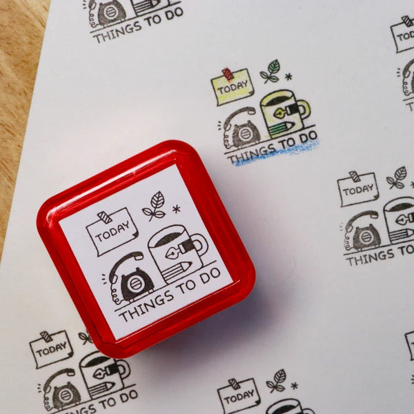 Thins To Do - eric X Sanby Self-inking Stamp
