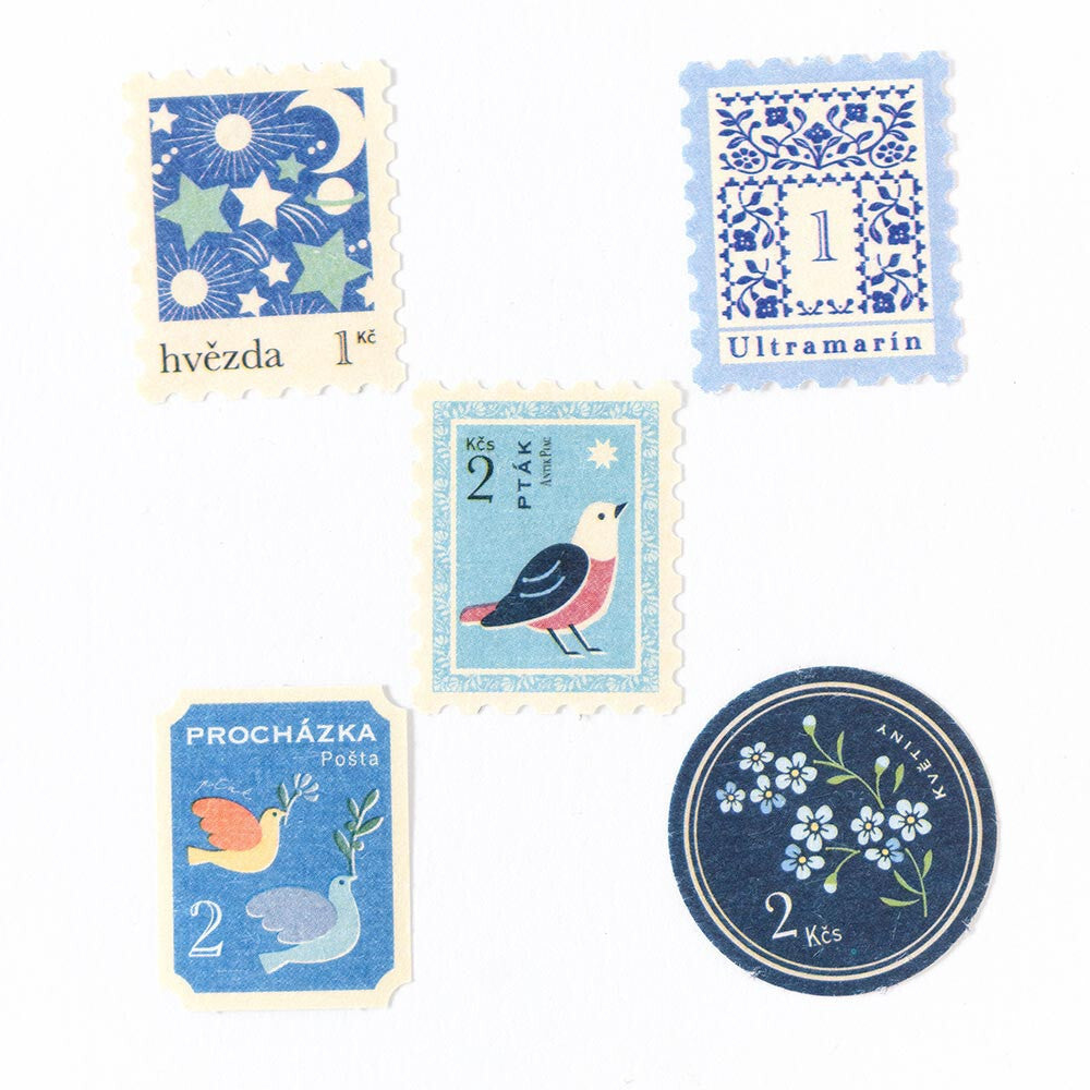 Flake Seal Antique Roche - Blue - NB.co