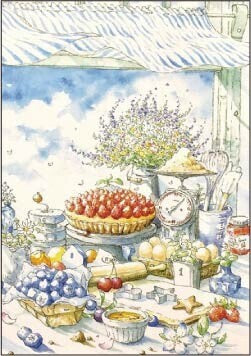 A patissier's dream - Shinya Uchida Postcard