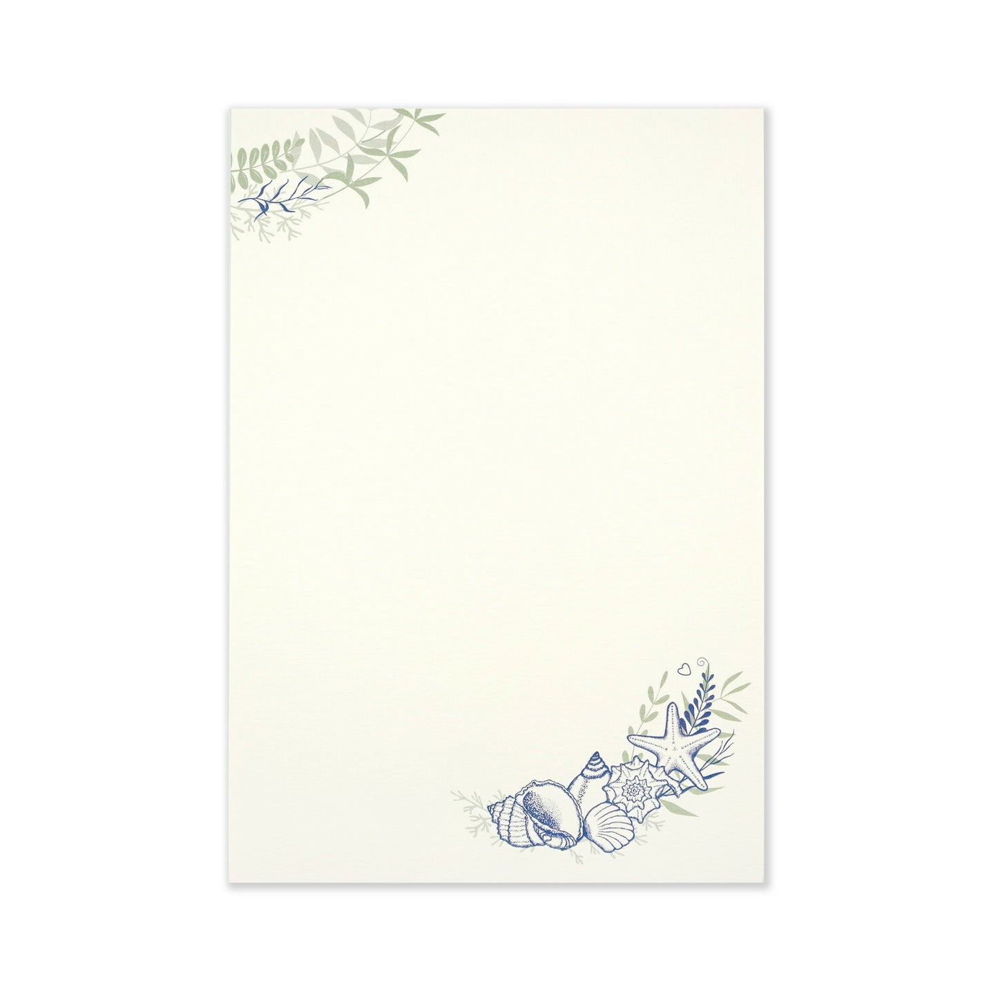 summer wreath - Frontia postcard pad