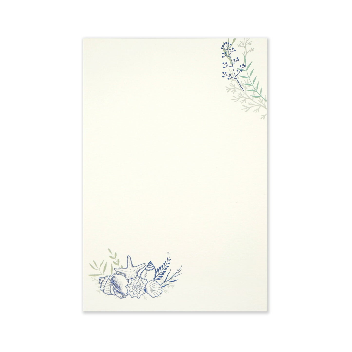 summer wreath - Frontia postcard pad