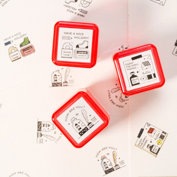 How Are You - eric X Sanby Self-inking Stamp