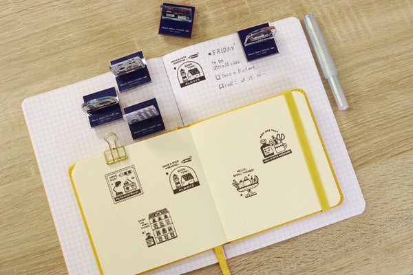 Acrylic Stand Stamp - Lighthouse- eric X Sanby