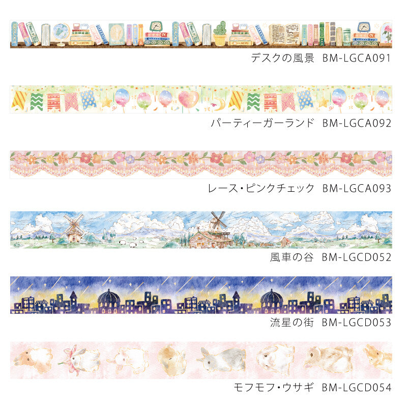 Desk Scenery - Masking Tape - BGM Washi tape