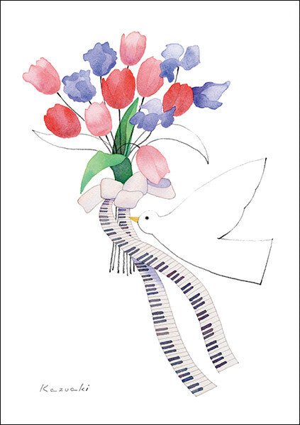 Wishing You a Happy Tomorrow - Kazuaki Yamada Postcard
