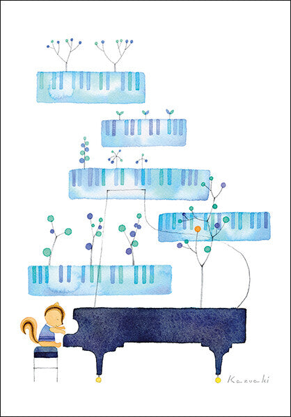 Fruit of the Rain - Kazuaki Yamada Postcard