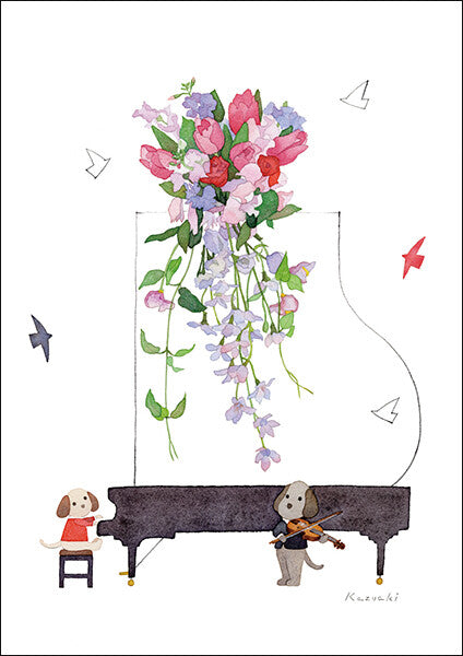 When Happiness Sprinkles - Kazuaki Yamada Postcard