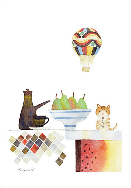 Afternoon - Kazuaki Yamada Postcard