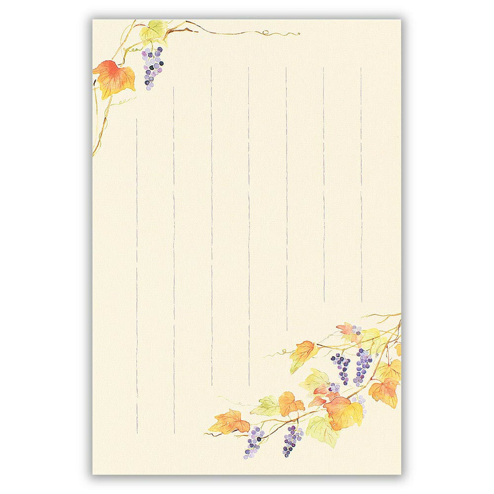 Autumn Grapes - NB.co postcard