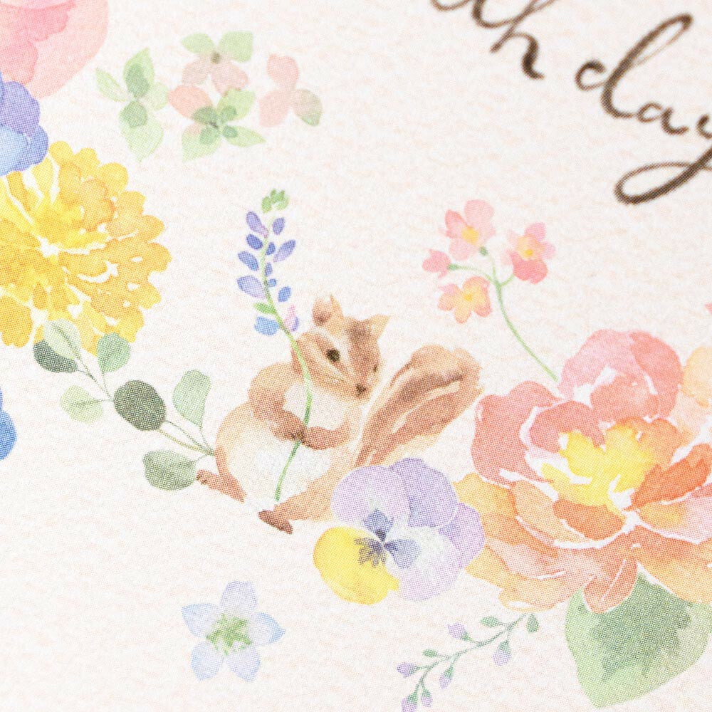 Birthday Wreath - NB.co postcard