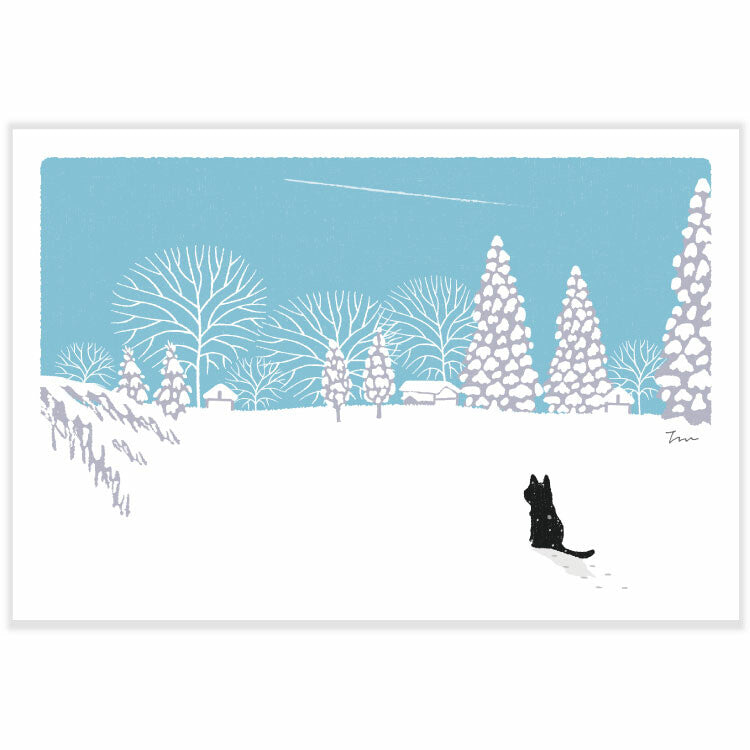 Tabineko Winter - Traveling Cat - Moritosinori
