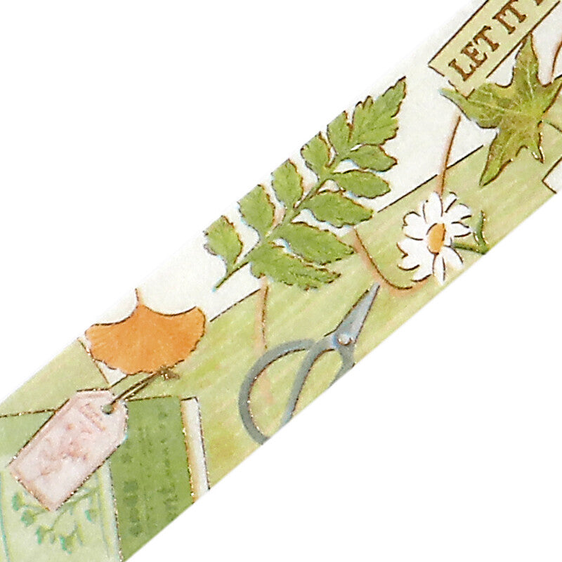 Botanist - What's on my desk? - BGM Washi tape
