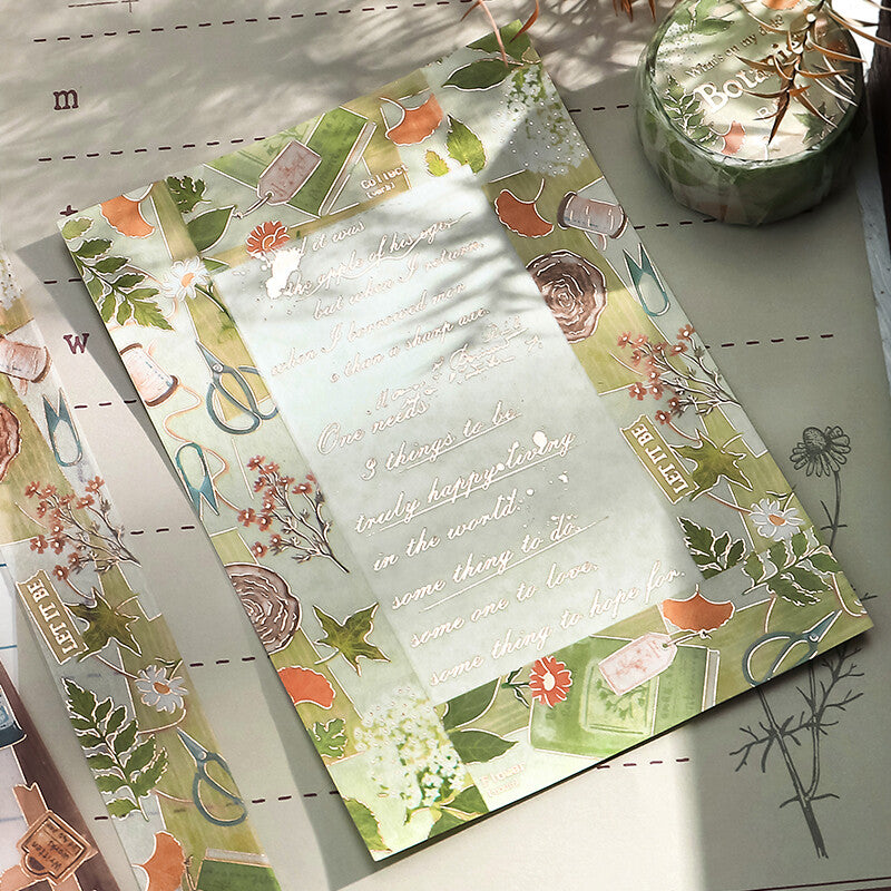 Botanist - What's on my desk? - BGM Washi tape