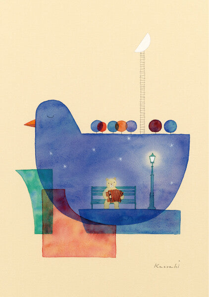 On the Night the Seven Stars Shine - Kazuaki Yamada Postcard