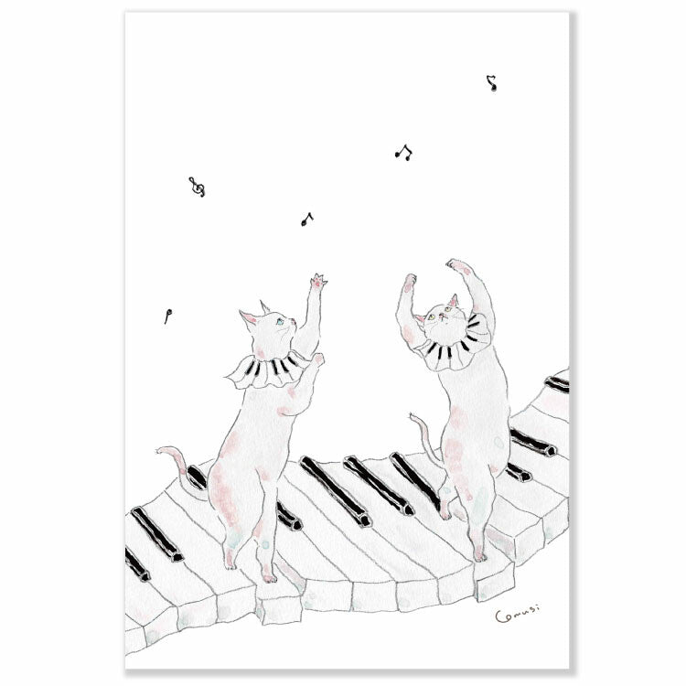 music - Tokorokomugi postcard