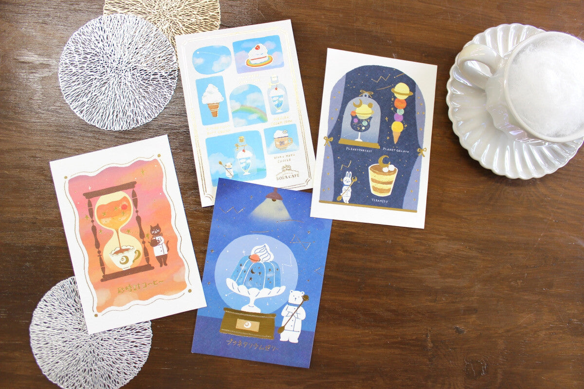 SORA CAFE - Midnight - Furukawashiko postcard