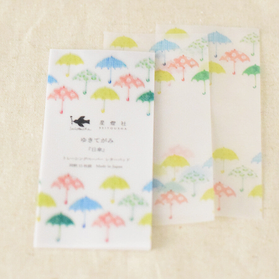Parasol - SEITOUSHA Yukitegami memo pad