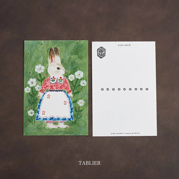 TABLIER - Aiko Fukawa postcard pad