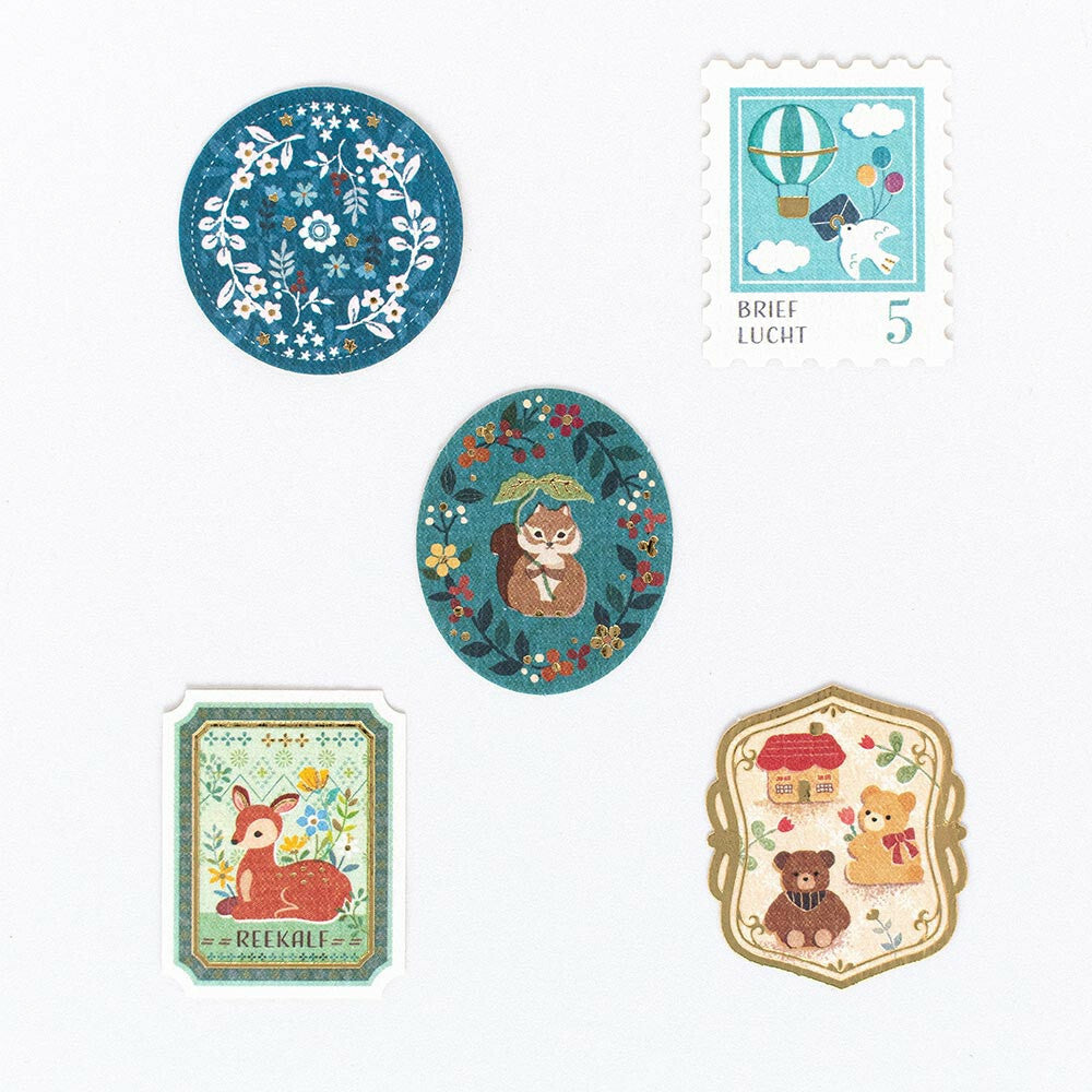Flake Seal Fairy Tale - lake blue - NB.co