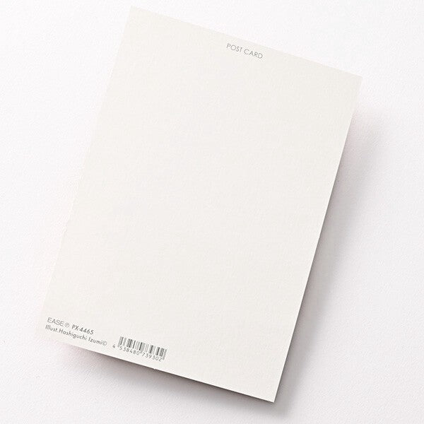 Christmas cake and tree with cute Santas - EASE postcard