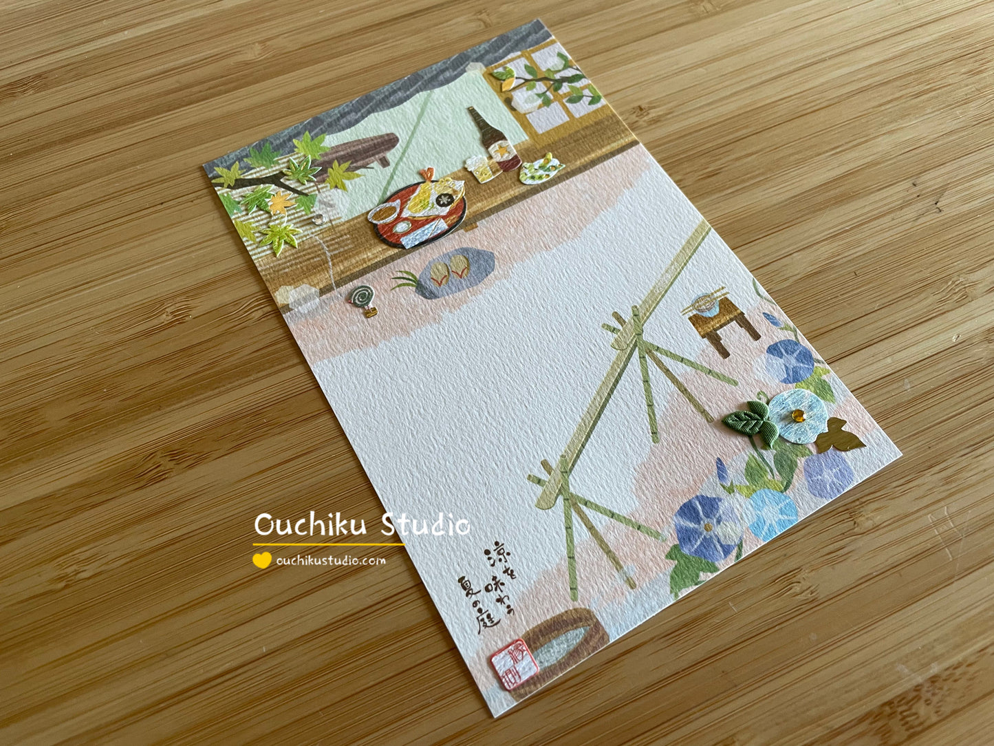The Green Side - Itomaki Postcard
