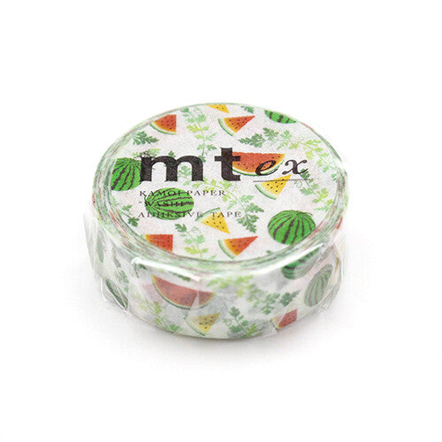 mt ex watermelon - washi tape 15mm x 7m