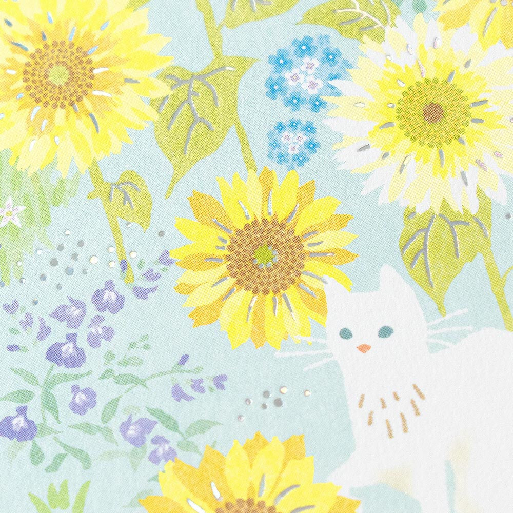 Garden - pearlescent postcard - NB.co