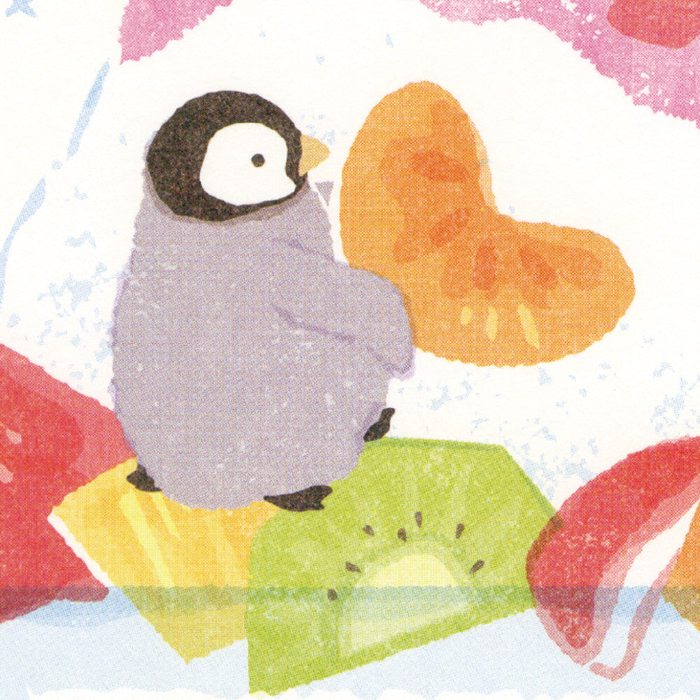 Shaved Ice Penguin - NB.co Summer Greeting Postcard