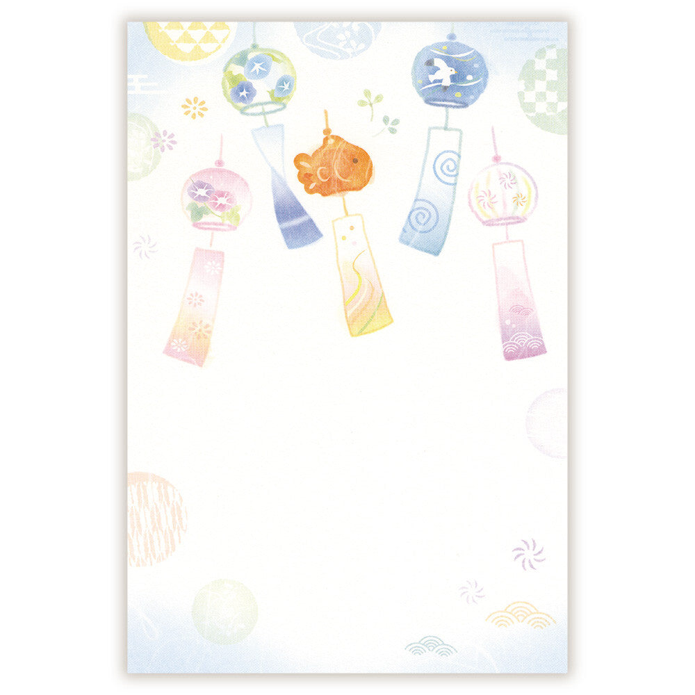 Summer Wind Chime - NB.co Summer Greeting Postcard