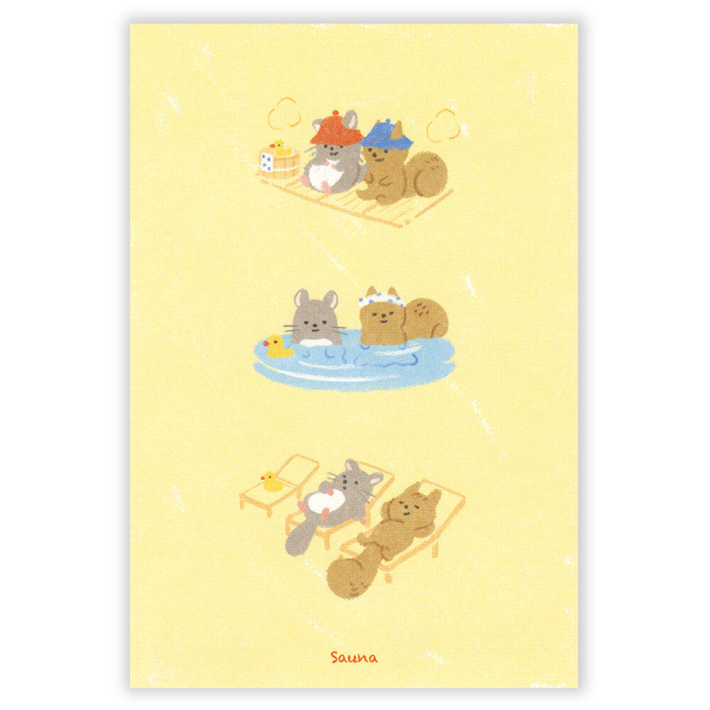 Sauna - NB.co postcard
