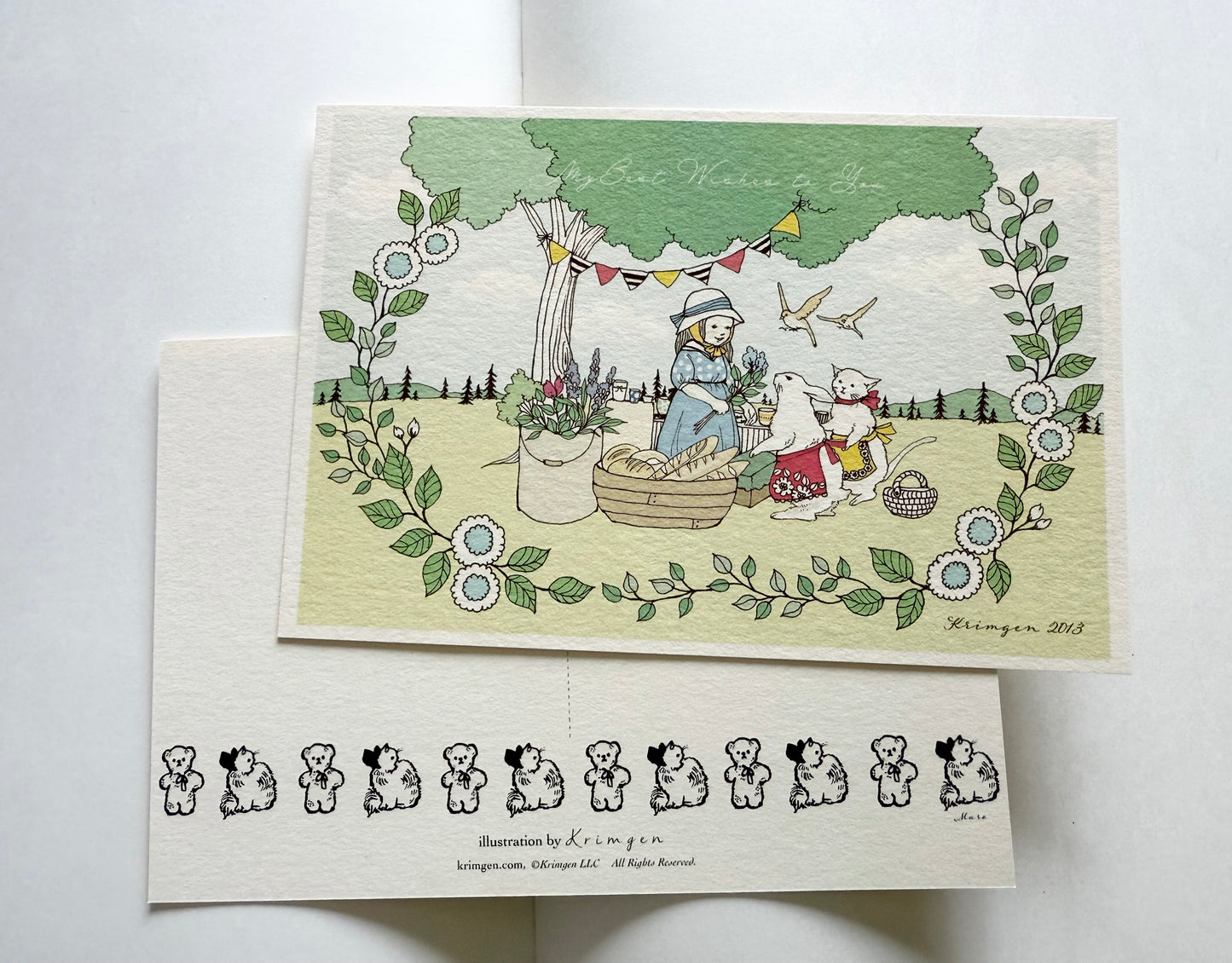 Summer Market <复刻> - Krimgen postcard