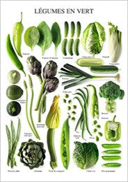 LEGUMES EN VERT, Green Vegetables