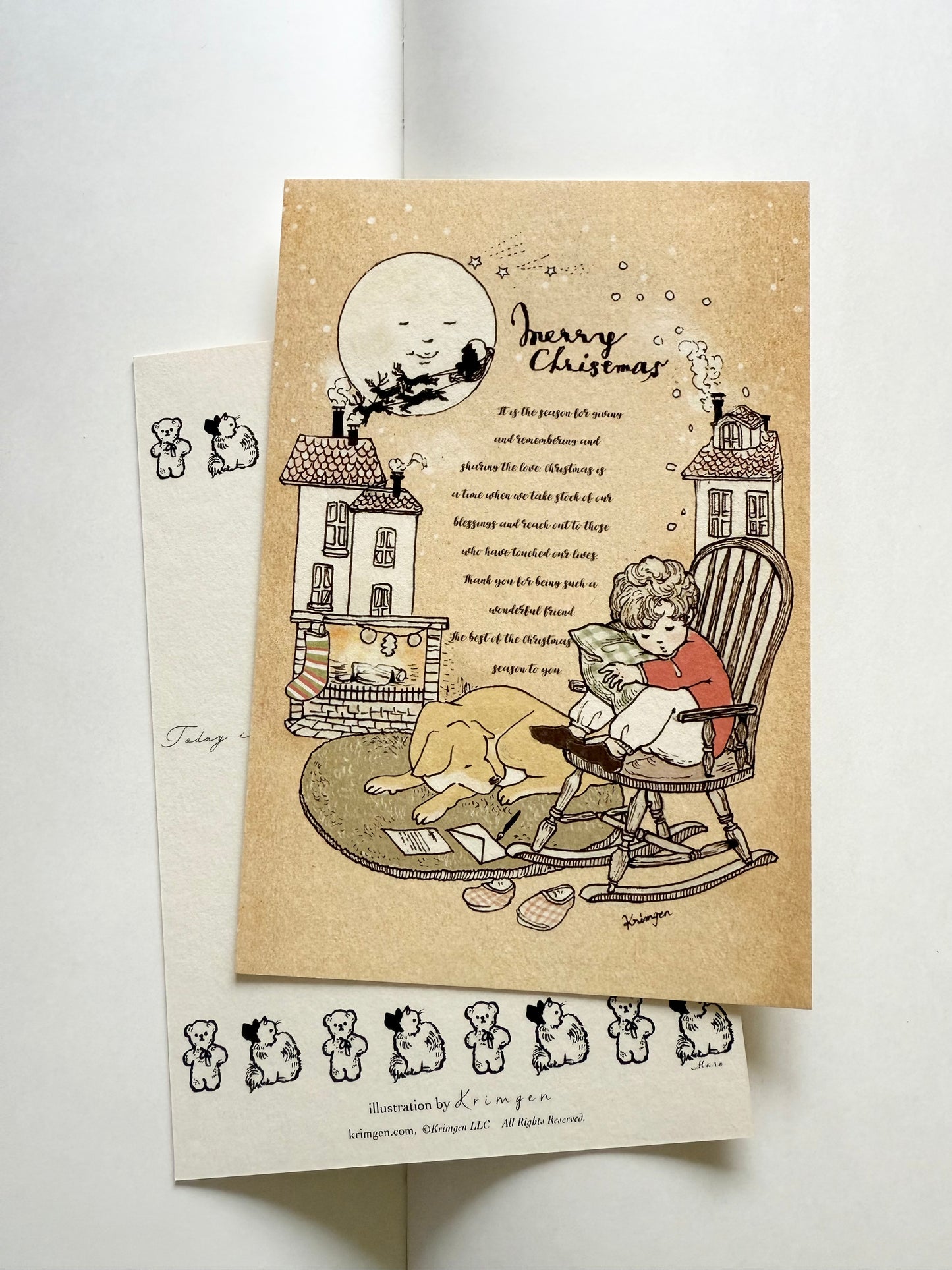 Dozing <复刻> - Krimgen postcard