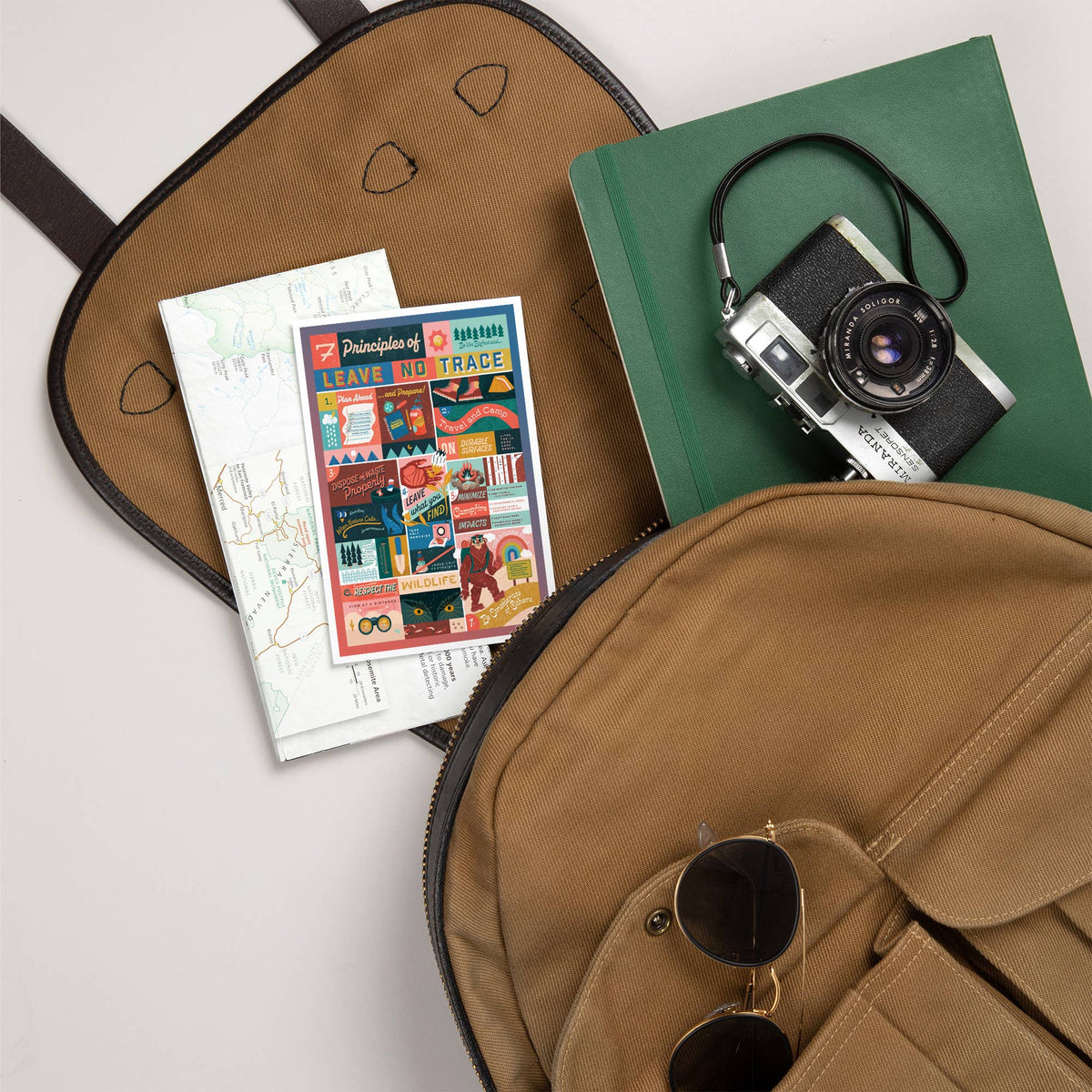 Leave No Trace - Lantern Press Postcard