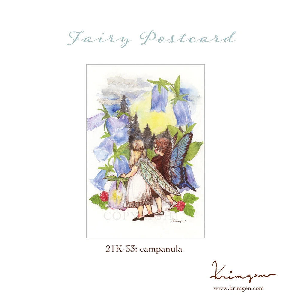 Campanula - Krimgen postcard