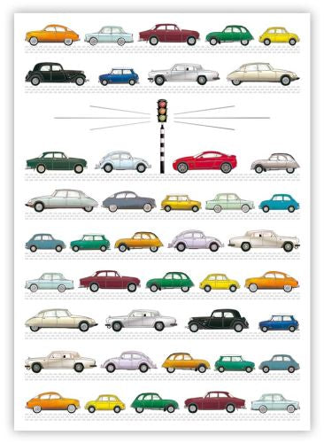 Cars - Quire postcard