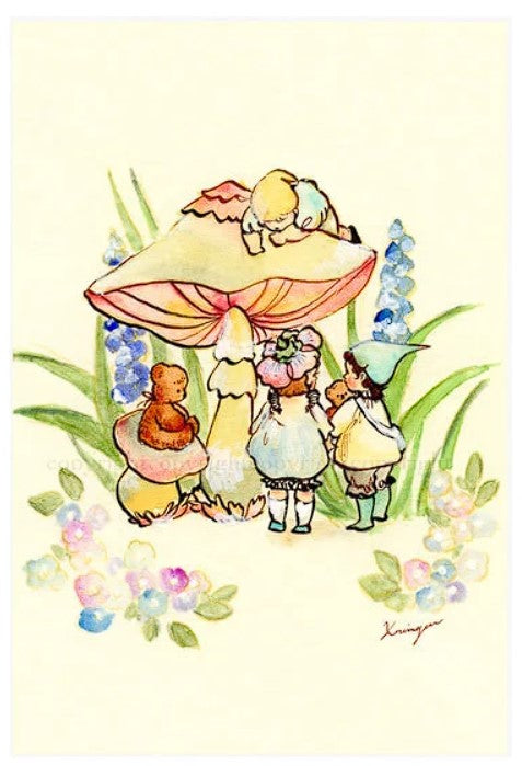 Summer Mushroom - Krimgen postcard