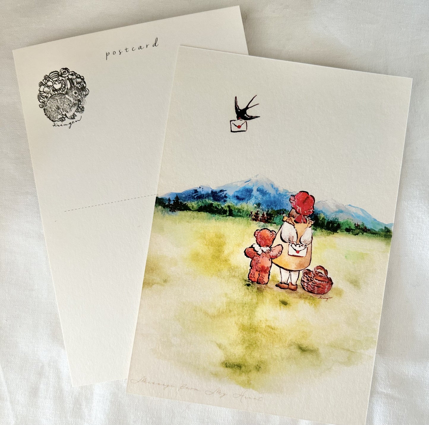 Message from My Heart - Krimgen postcard