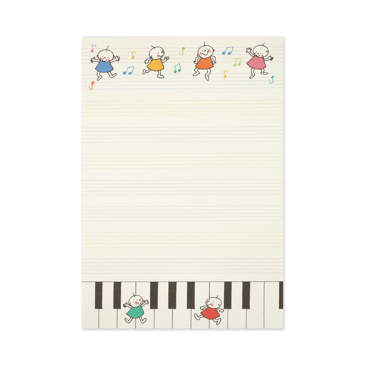 Piano - Frontia postcard pad