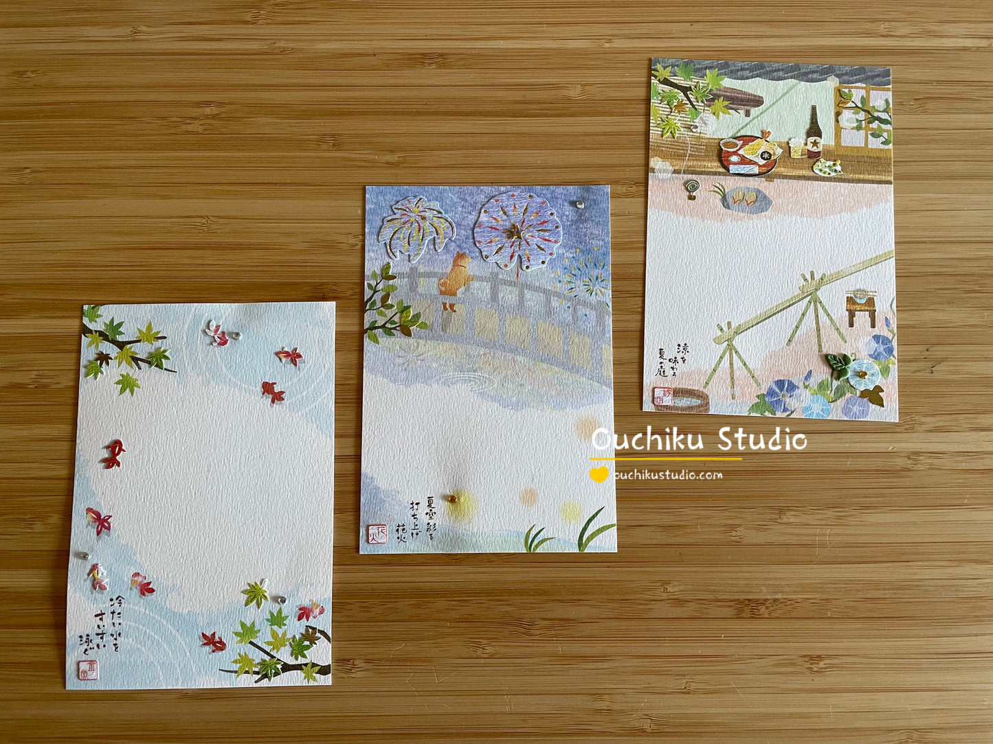 Goldfish - Itomaki Postcard