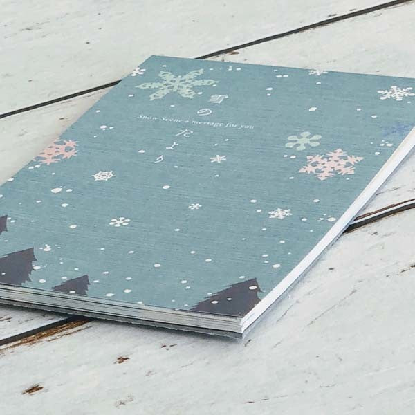 Snowy News - Frontia postcard pad