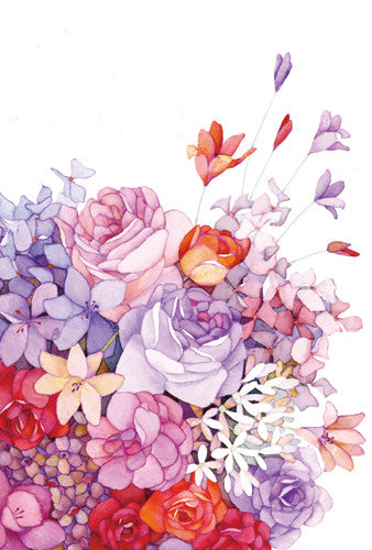 Roses - Sakai postcard